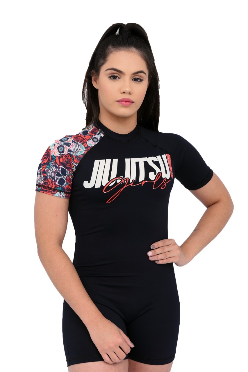 Macaquinho Feminino Red Skull
