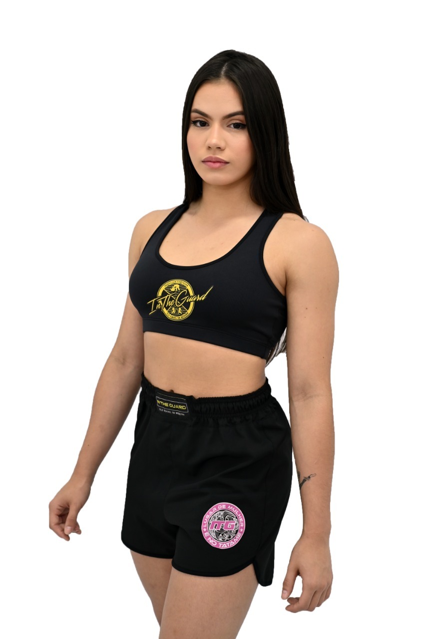 Bermuda Feminina Jiu-Jitsu Tatame