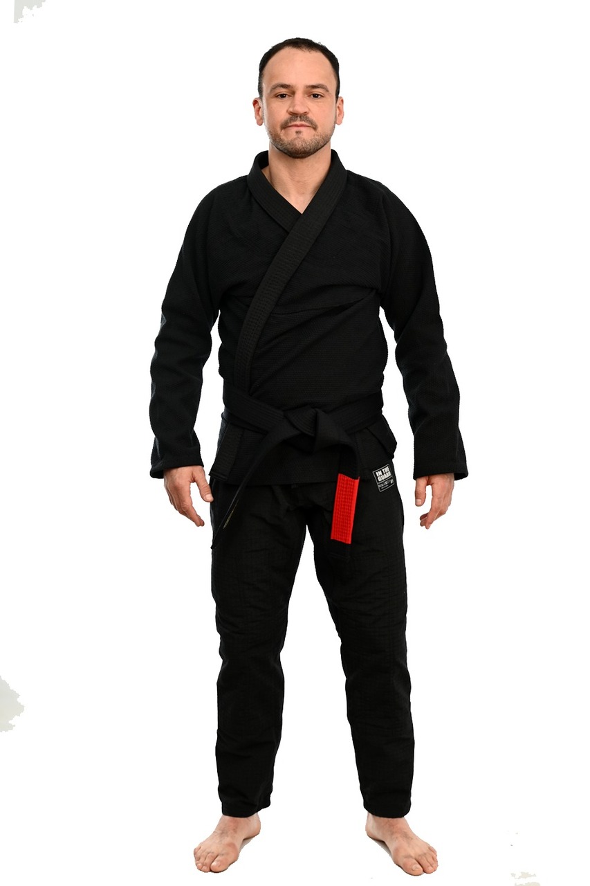 Kimono In The Guard Jiu-Jitsu Liso Preto