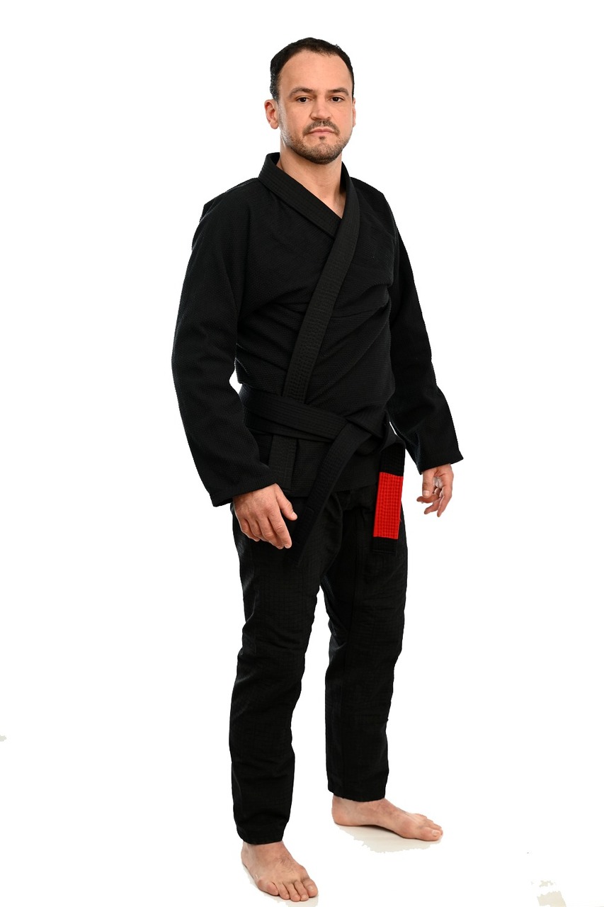 Kimono In The Guard Jiu-Jitsu Liso Preto