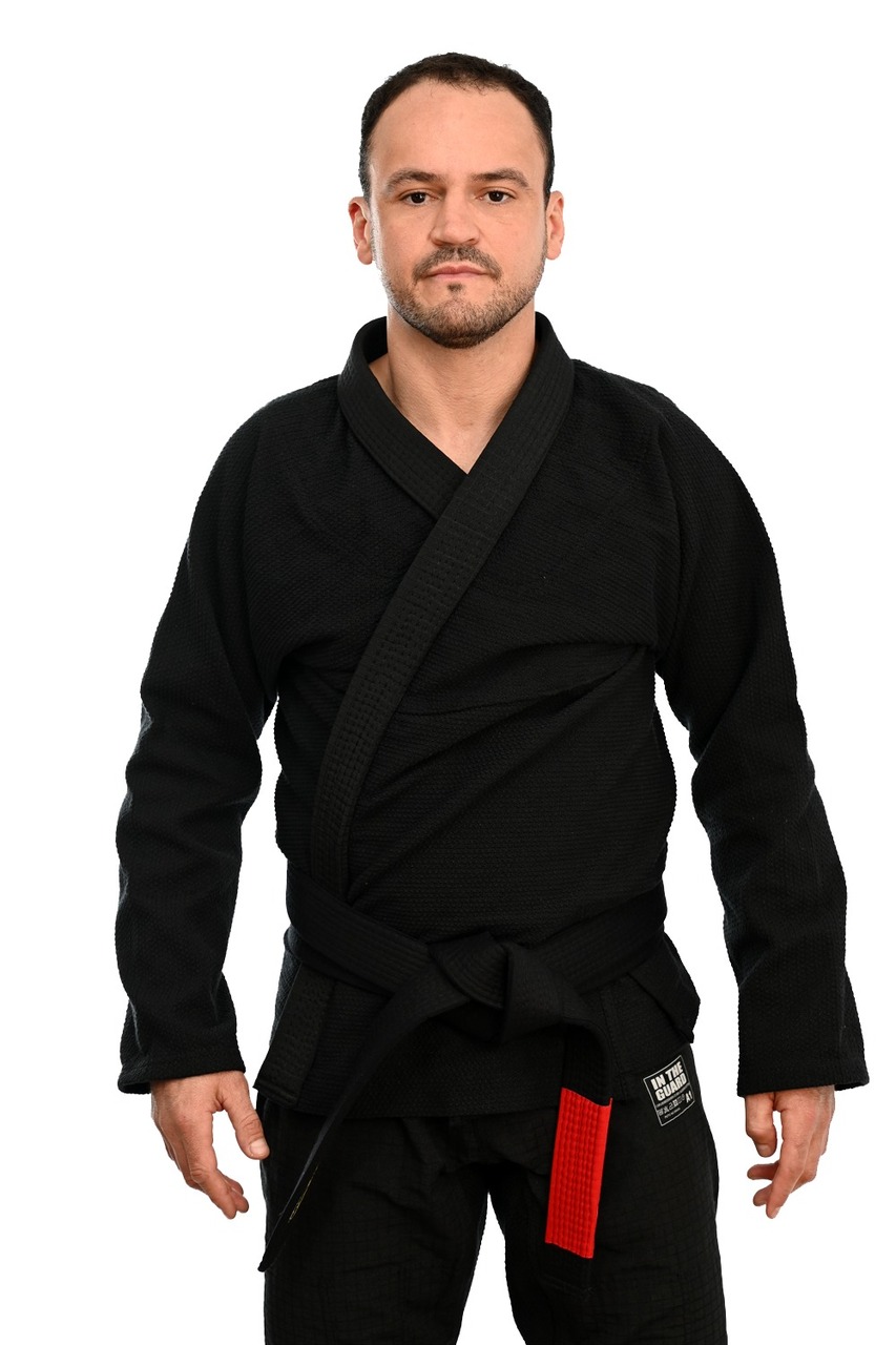 Kimono In The Guard Jiu-Jitsu Liso Preto