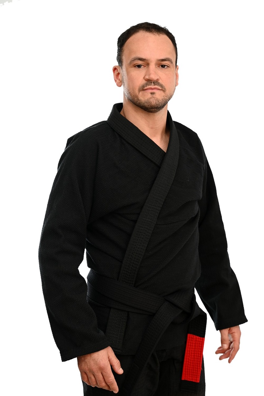 Kimono In The Guard Jiu-Jitsu Liso Preto