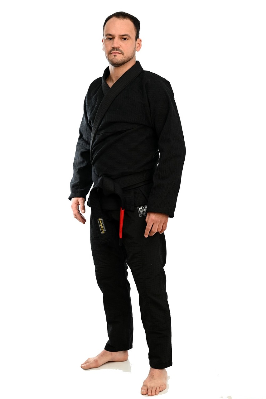Kimono In The Guard Jiu-Jitsu Liso Preto