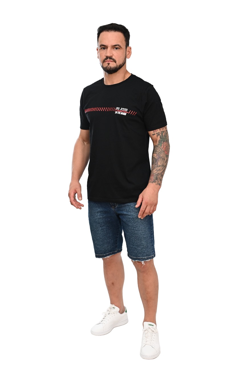 Camiseta Masculina JJ Competidor Jiu-Jitsu