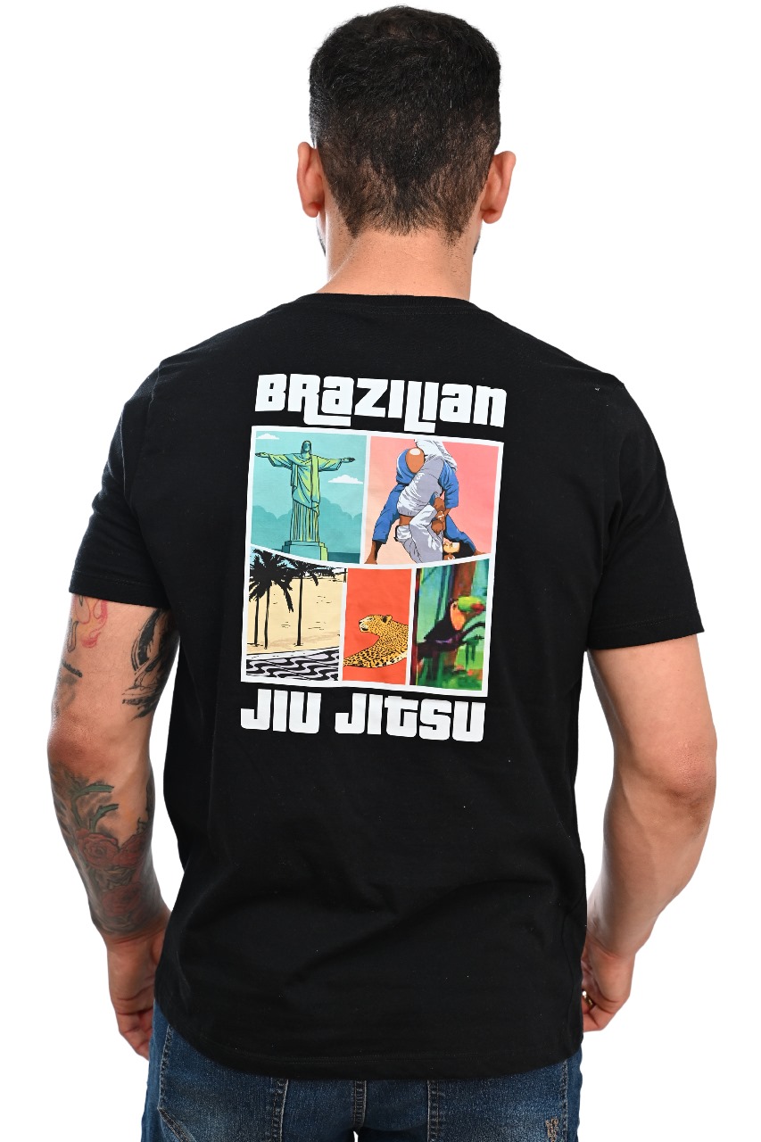 Camiseta Masculina San Andres Jiu-Jitsu