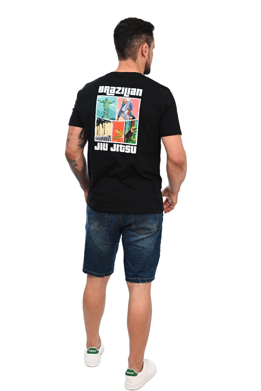 Camiseta Masculina San Andres Jiu-Jitsu