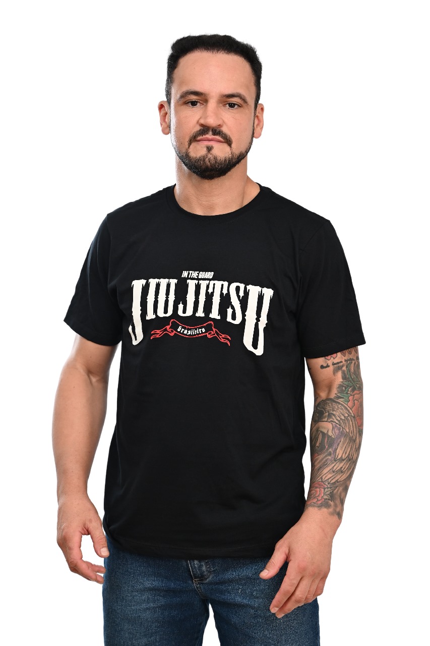 Camiseta Masculina JJ Caveira Jiu-Jitsu