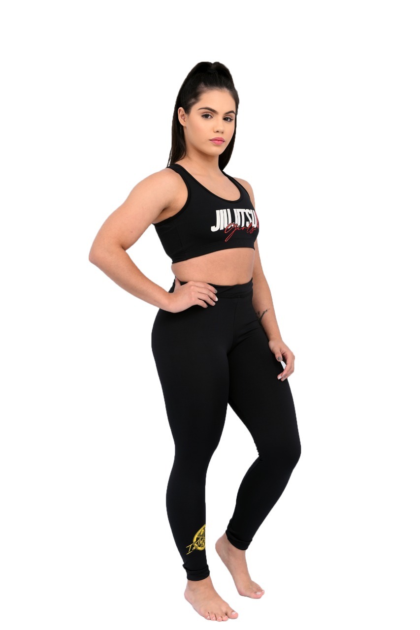 Calça de Compressão Feminina Basic Jiu-Jitsu