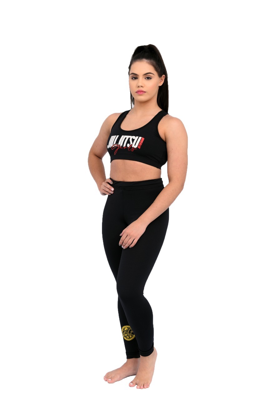 Calça de Compressão Feminina Basic Jiu-Jitsu