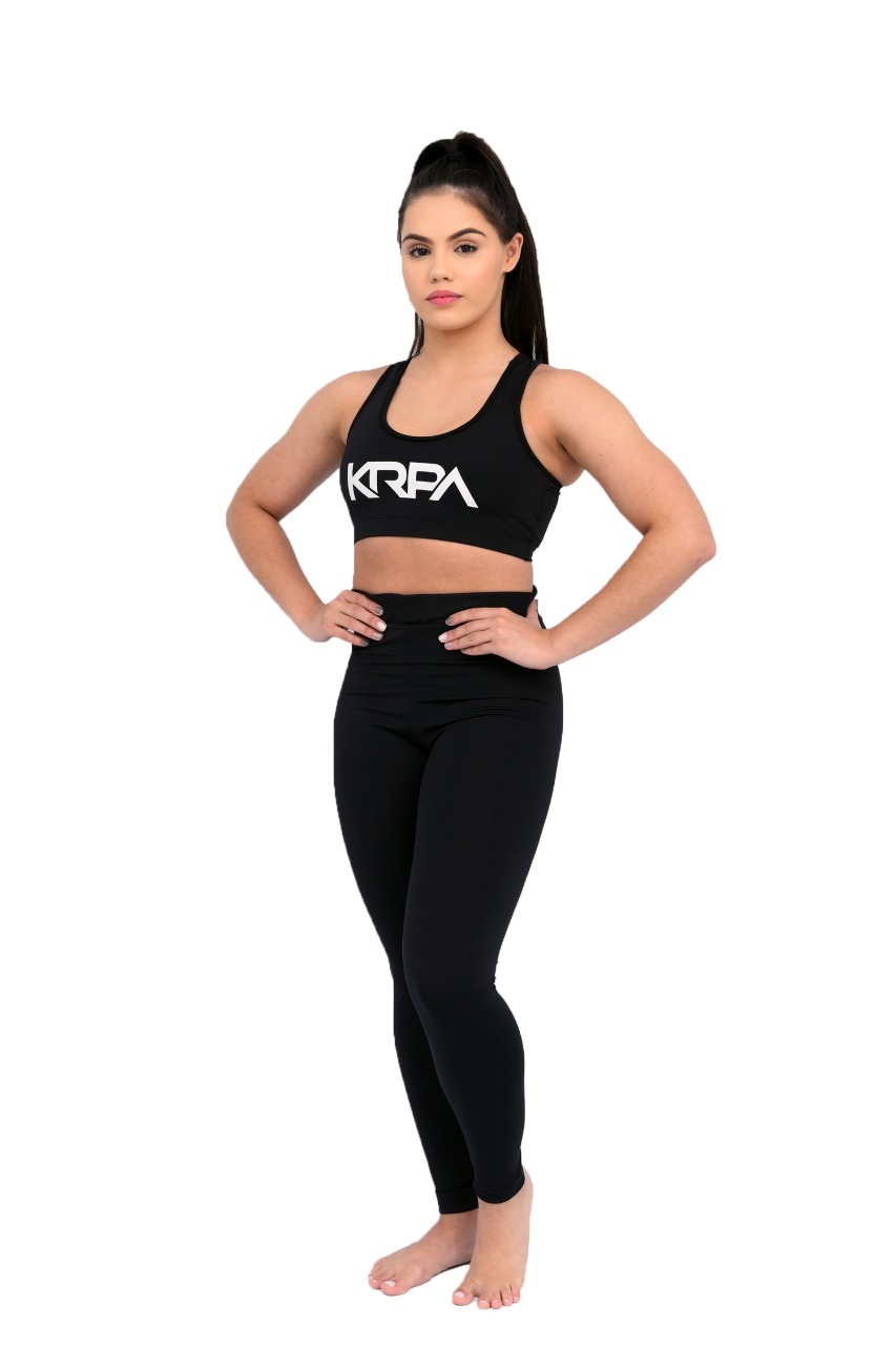Calça de Compressão Feminina Black Jiu-Jitsu