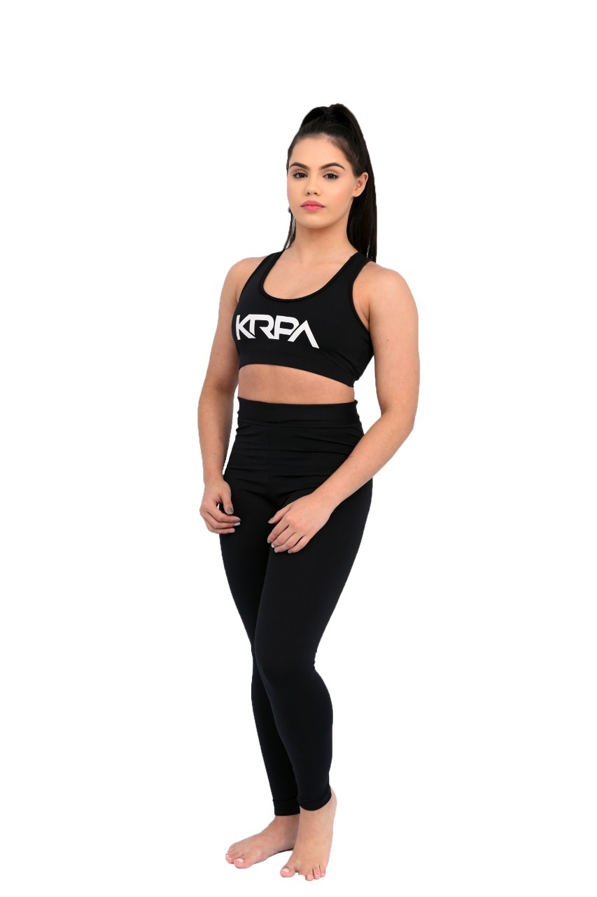 Calça de Compressão Feminina Black Jiu-Jitsu