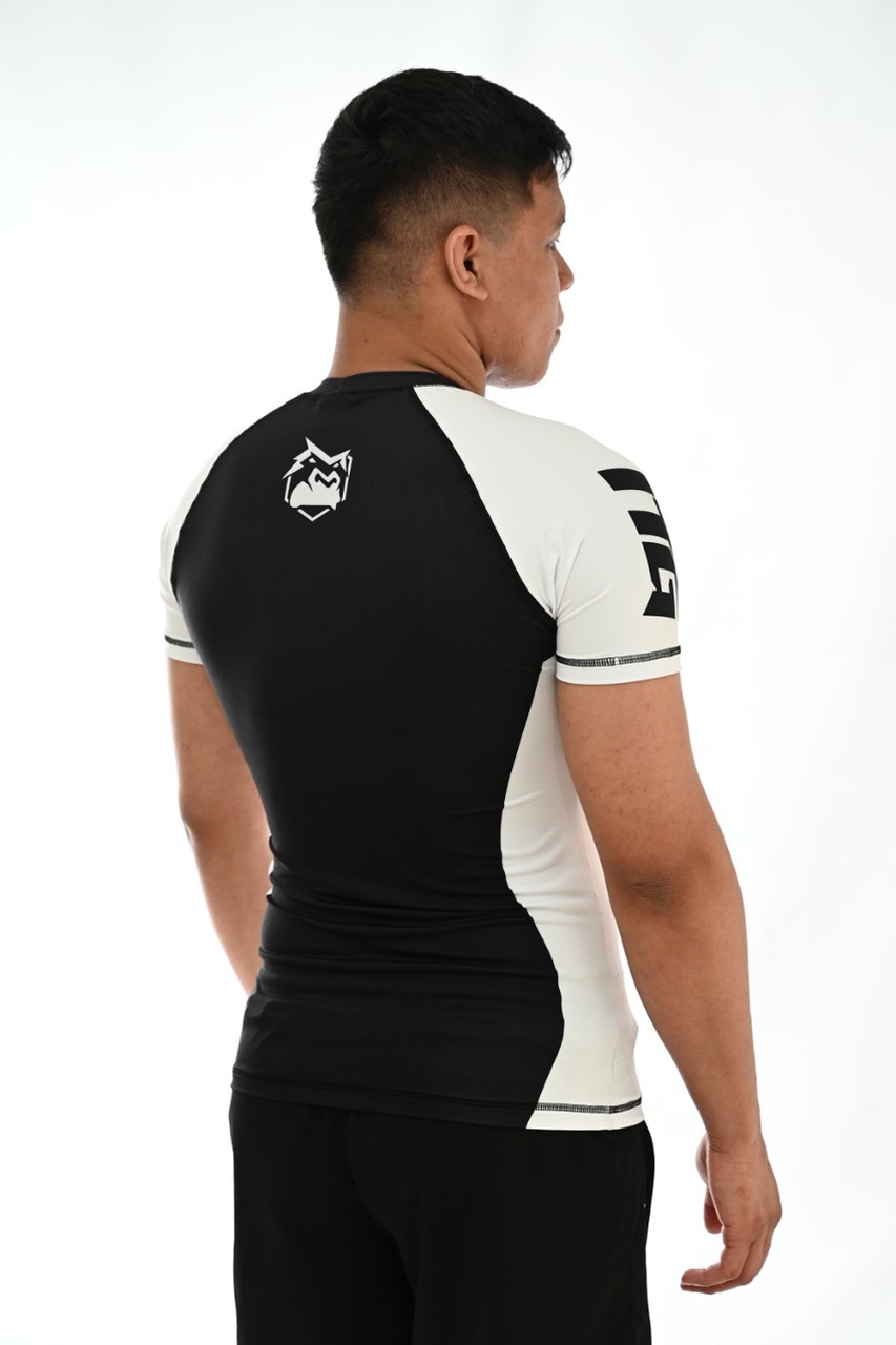 Rash Guard Masculina ITG Manga Curta Branca
