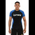 Rash Guard Masculina ITG Manga Curta Azul