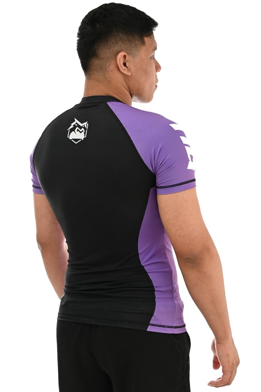Rash Guard Masculina ITG Manga Curta Roxa