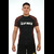 Rash Guard Masculina ITG Manga Curta Marrom