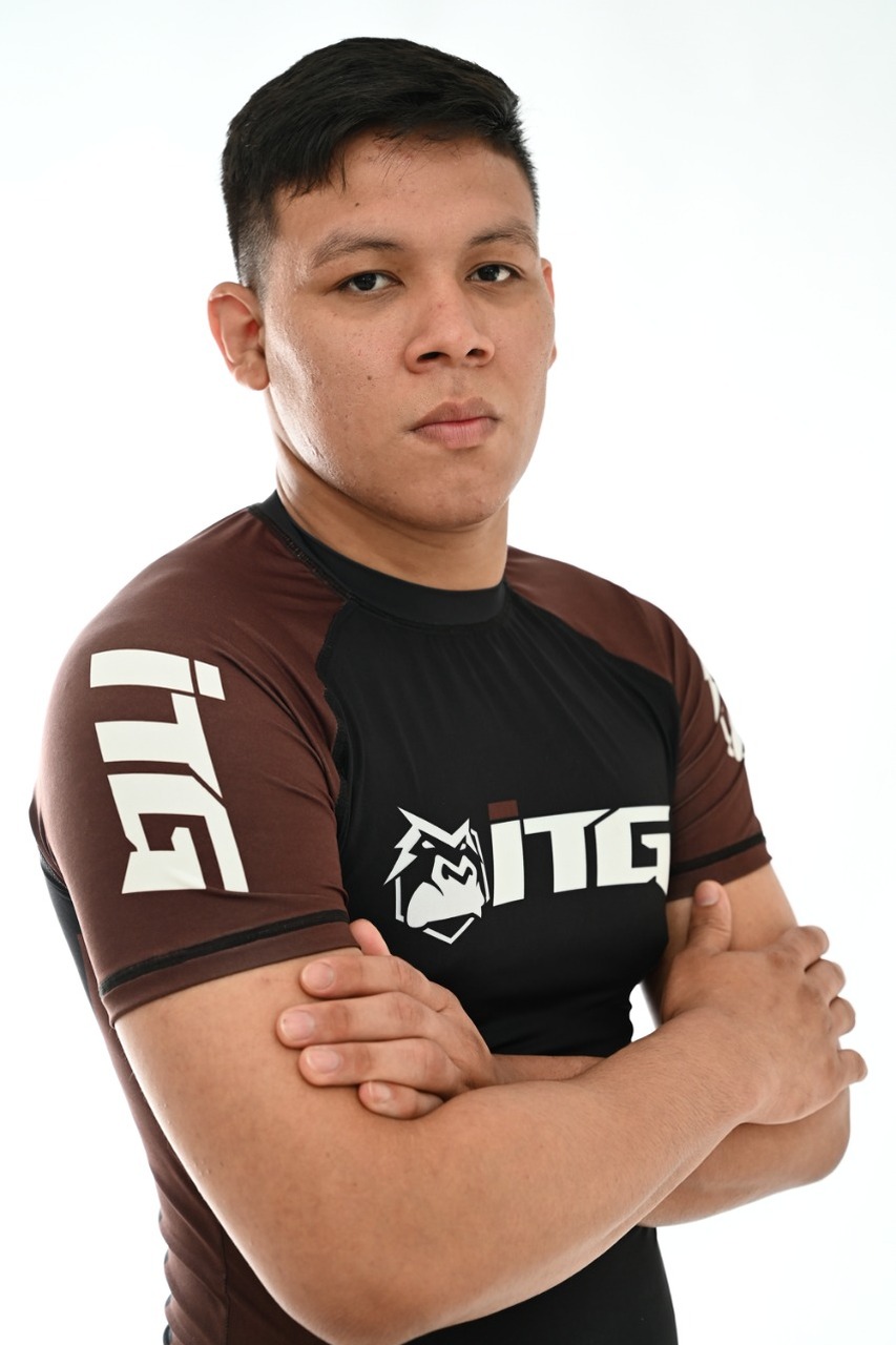 Rash Guard Masculina ITG Manga Curta Marrom