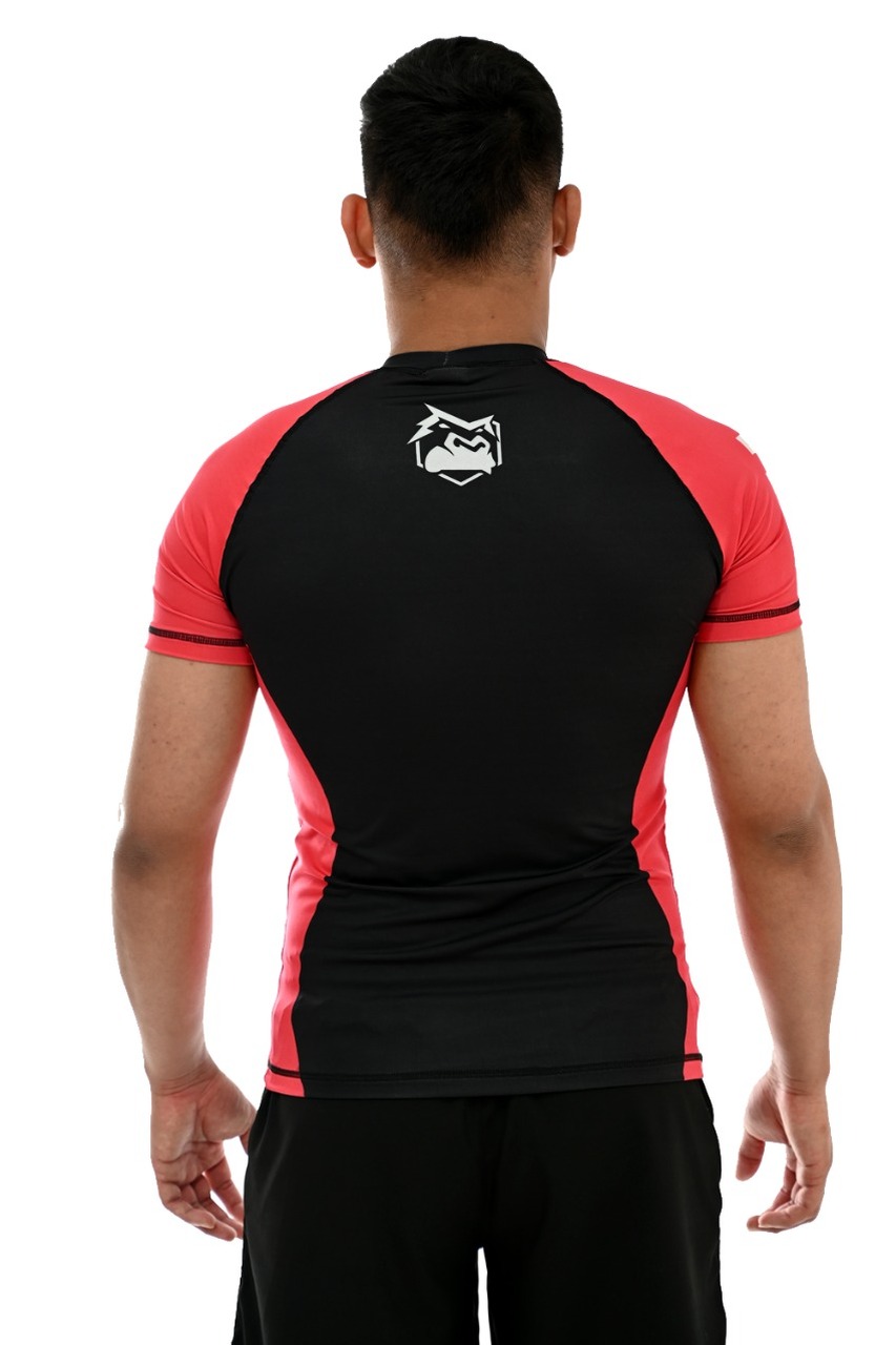 Rash Guard Masculina ITG Manga Curta Vermelha
