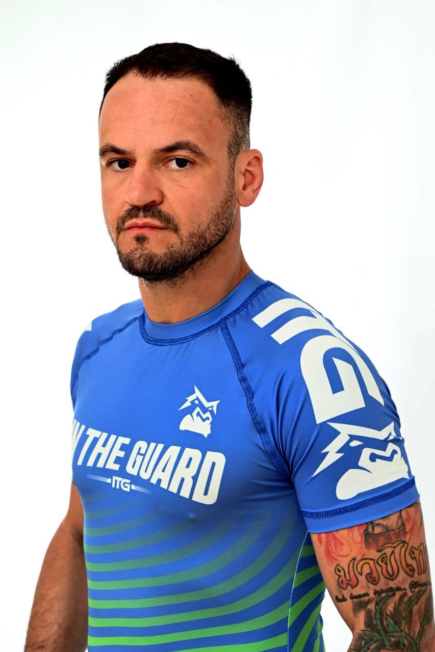 Rash Guard Masculina Brasil Azul