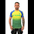 Rash Guard Masculina Brasil Amarela