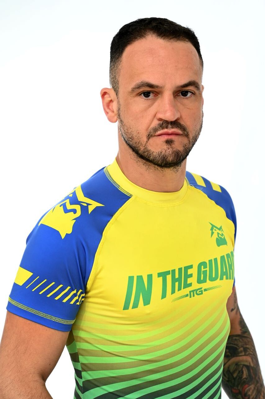 Rash Guard Masculina Brasil Amarela