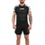 Rash Guard Masculina Cores Faixas Preta