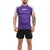 Rash Guard Masculina Cores Faixas Roxa
