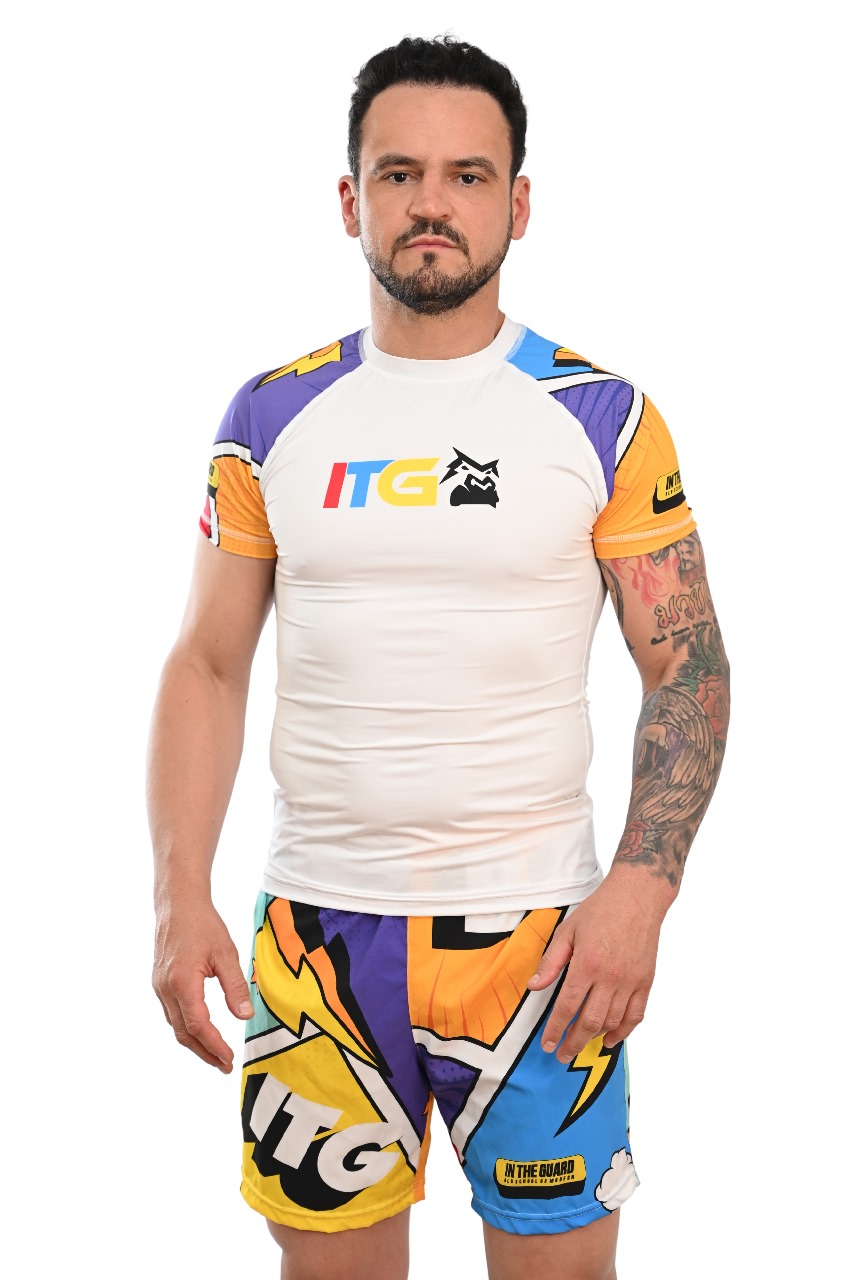 Rash Guard Masculina Colors Branca