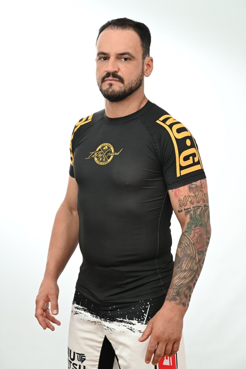 Rash Guard Masculina No Gi Preta