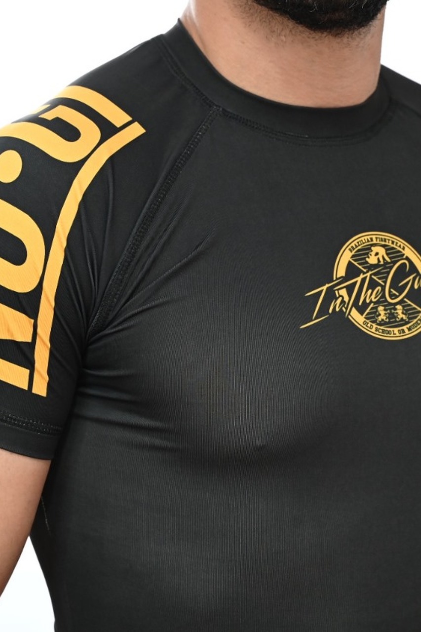 Rash Guard Masculina No Gi Preta