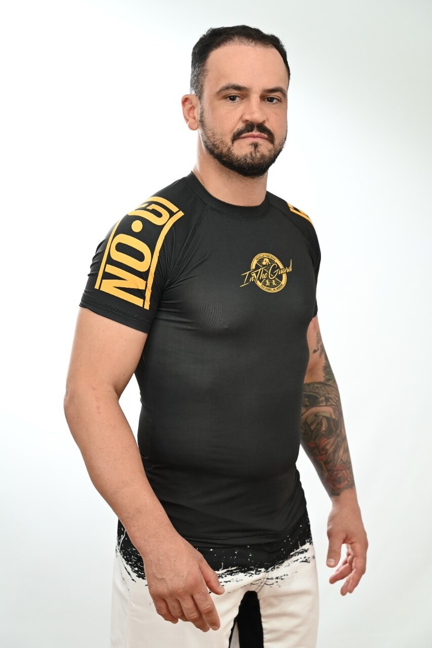 Rash Guard Masculina No Gi Preta