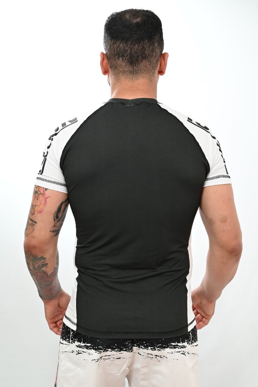 Rash Guard Masculina No-Gi Jiu-Jitsu Branca