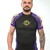 Rash Guard Masculina No-Gi Jiu-Jitsu Roxa
