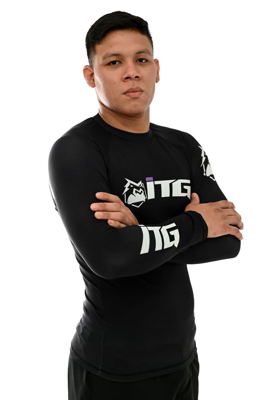 Rash Guard Masculina ITG Manga Longa Preta