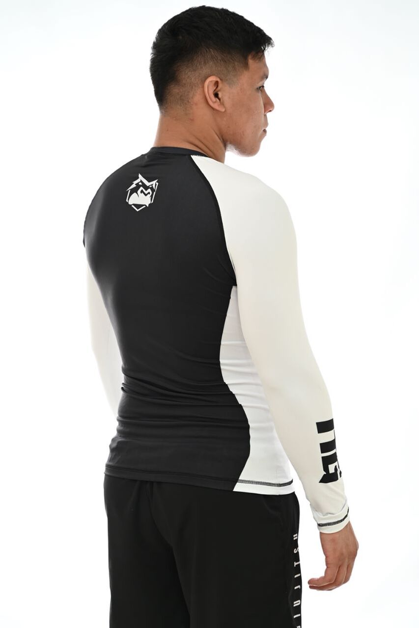 Rash Guard Masculina ITG Manga Longa Branca