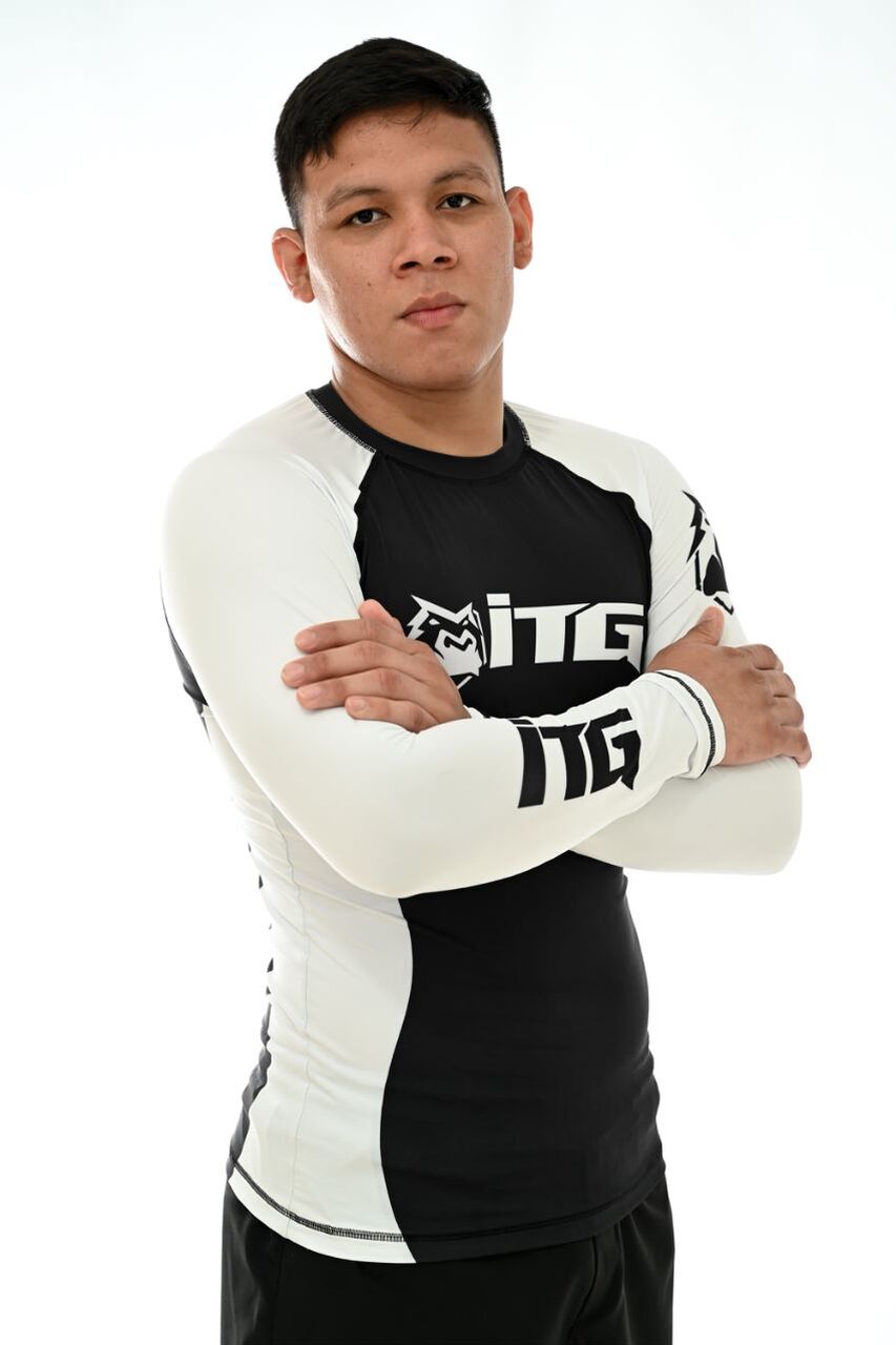 Rash Guard Masculina ITG Manga Longa Branca