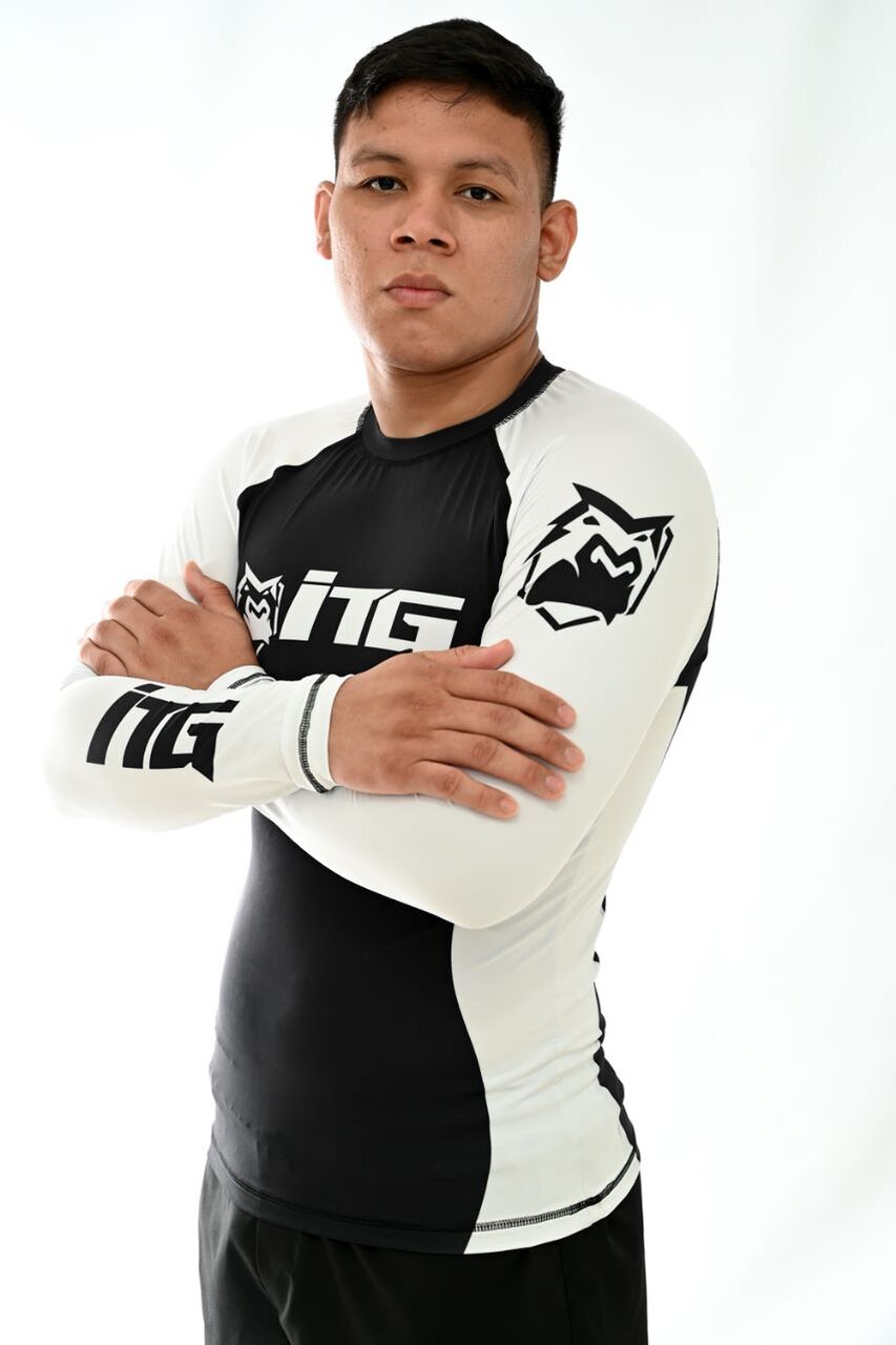 Rash Guard Masculina ITG Manga Longa Branca