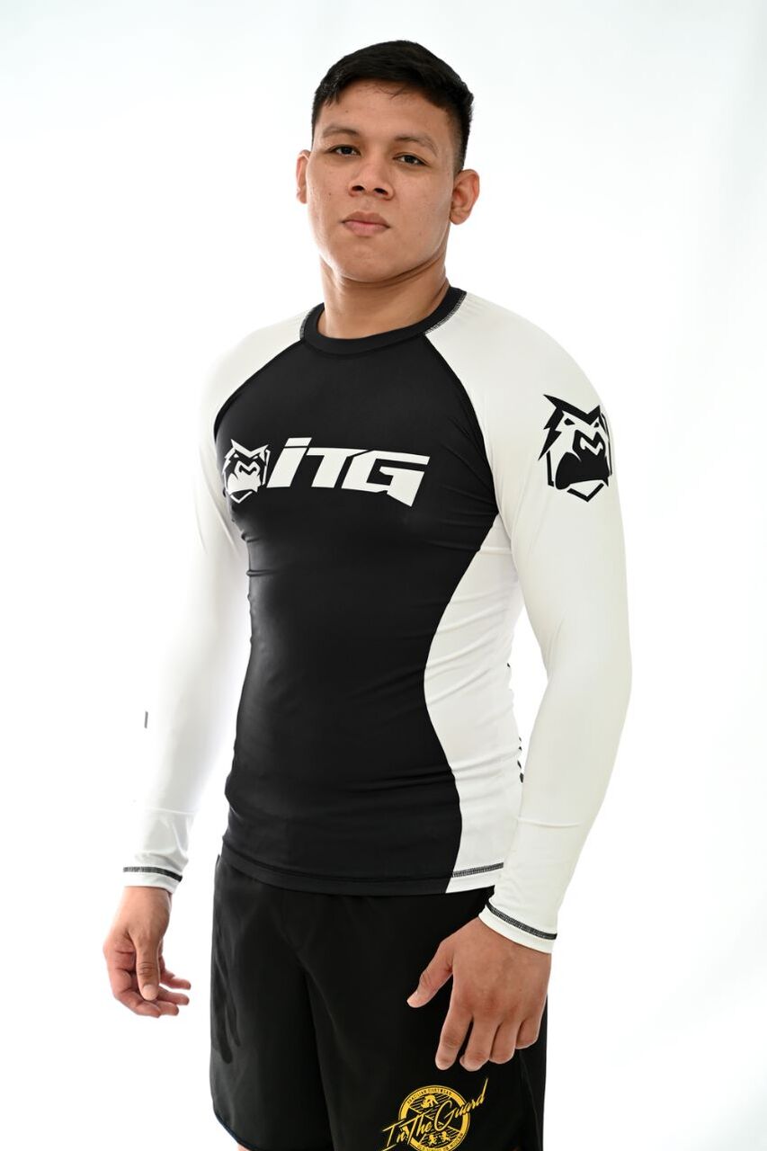 Rash Guard Masculina ITG Manga Longa Branca