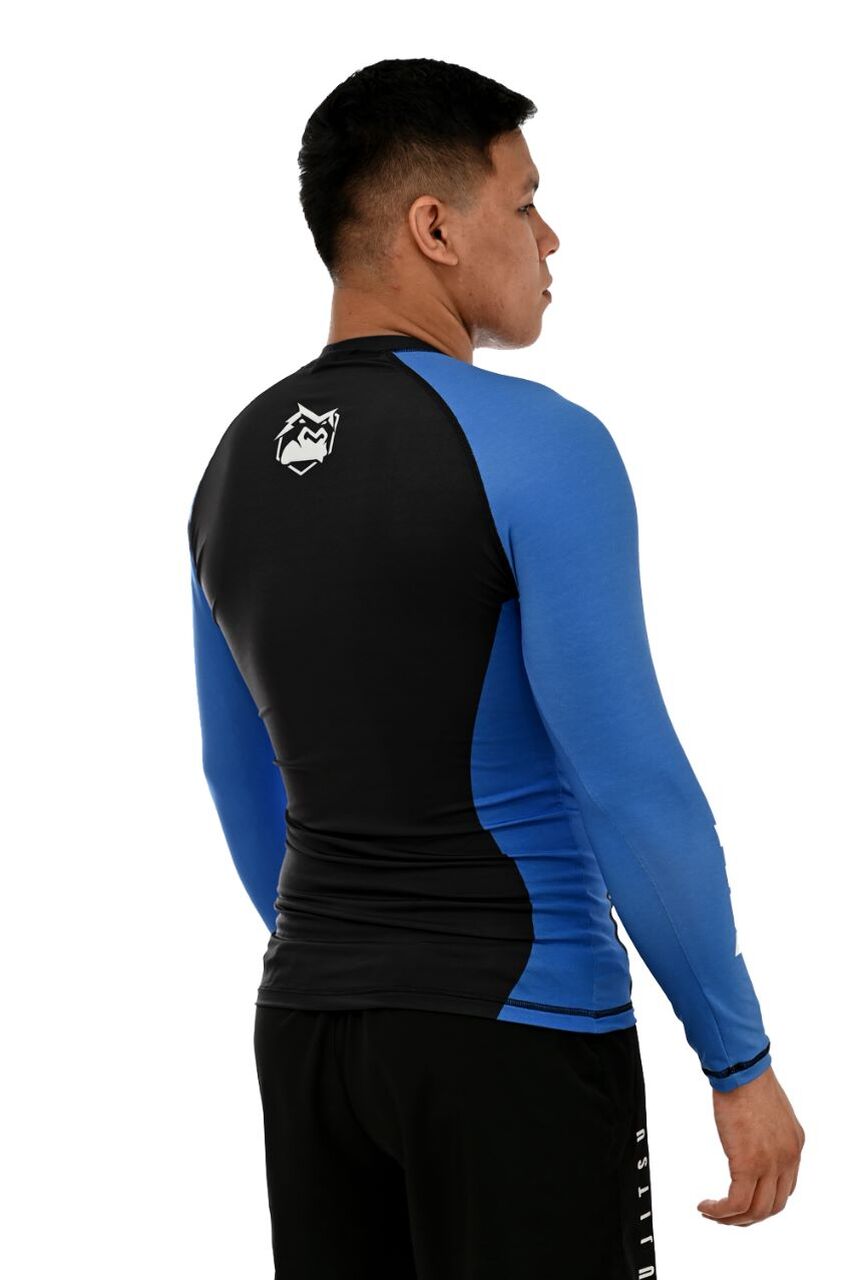 Rash Guard Masculina ITG Manga Longa Azul