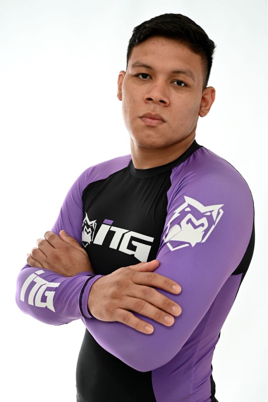 Rash Guard Masculina ITG Manga Longa Roxa