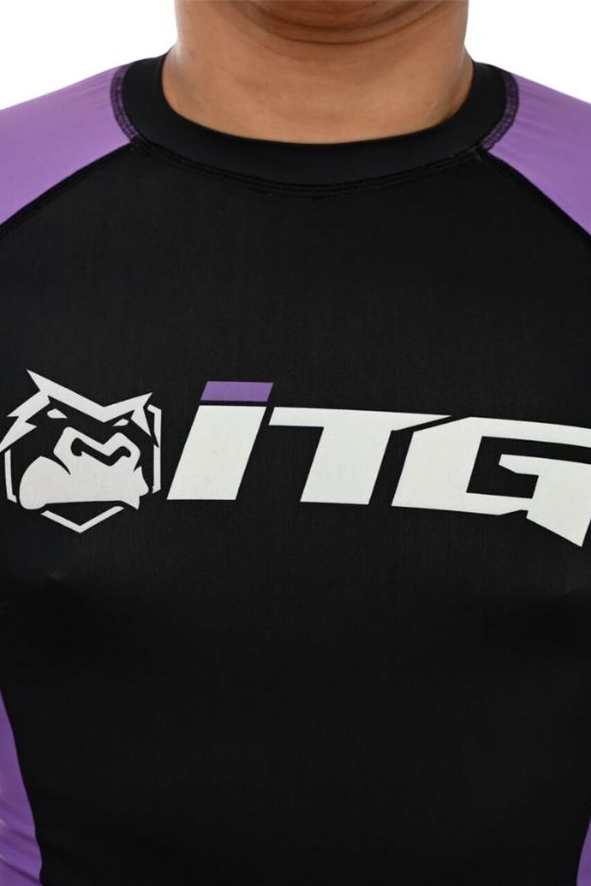 Rash Guard Masculina ITG Manga Longa Roxa