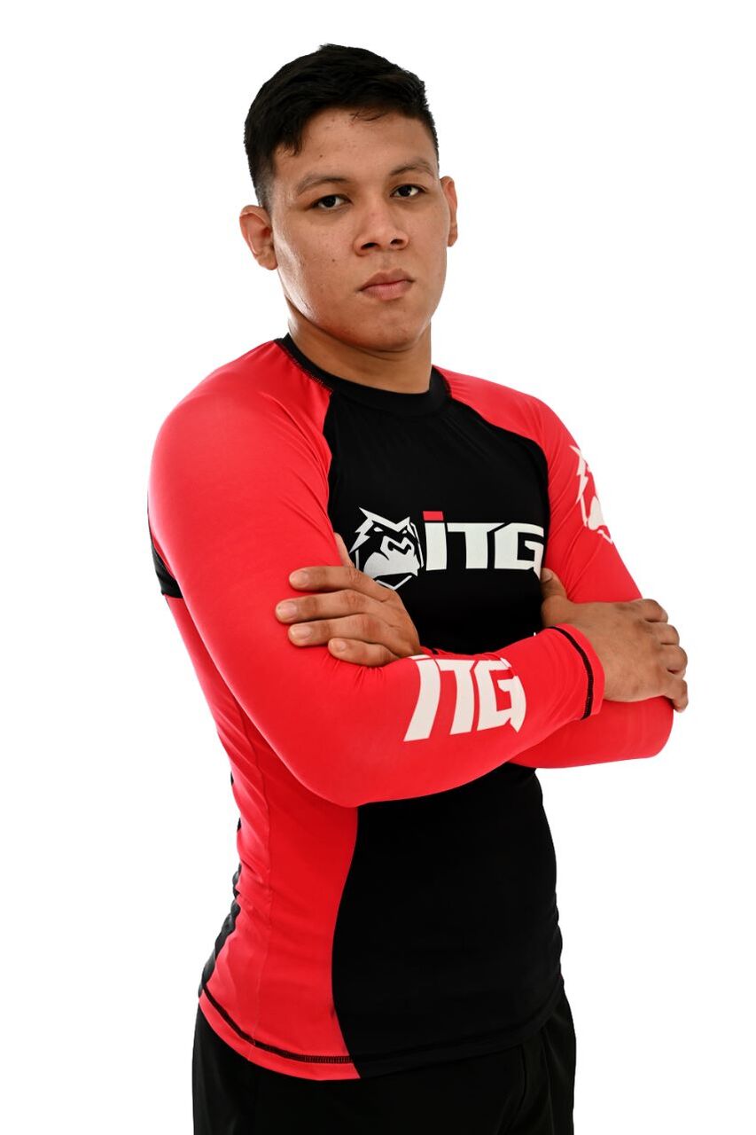 Rash Guard Masculina ITG Manga Longa Vermelha