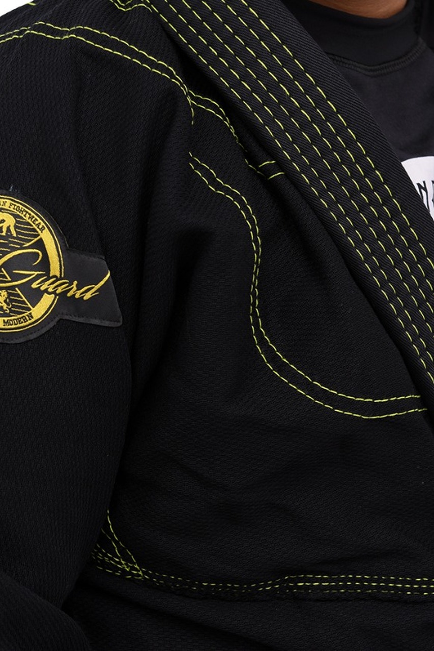 Kimono Infantil In The Guard Green Preto