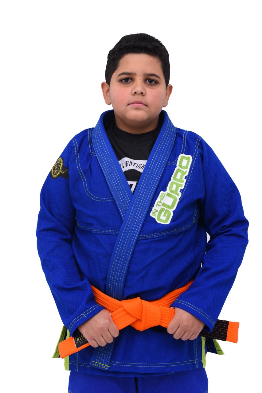Kimono Infantil Green Azul