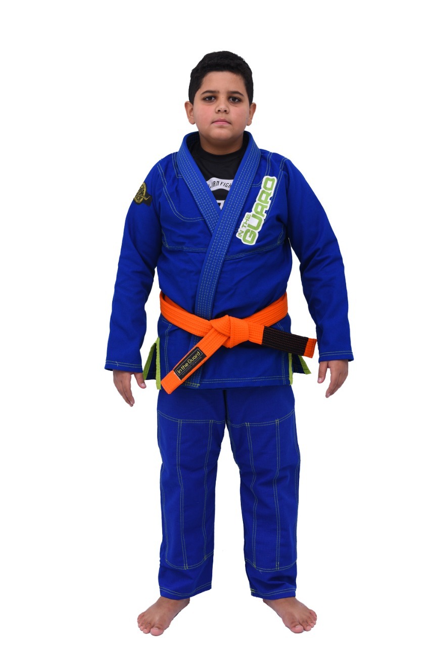 Kimono Infantil Green Azul
