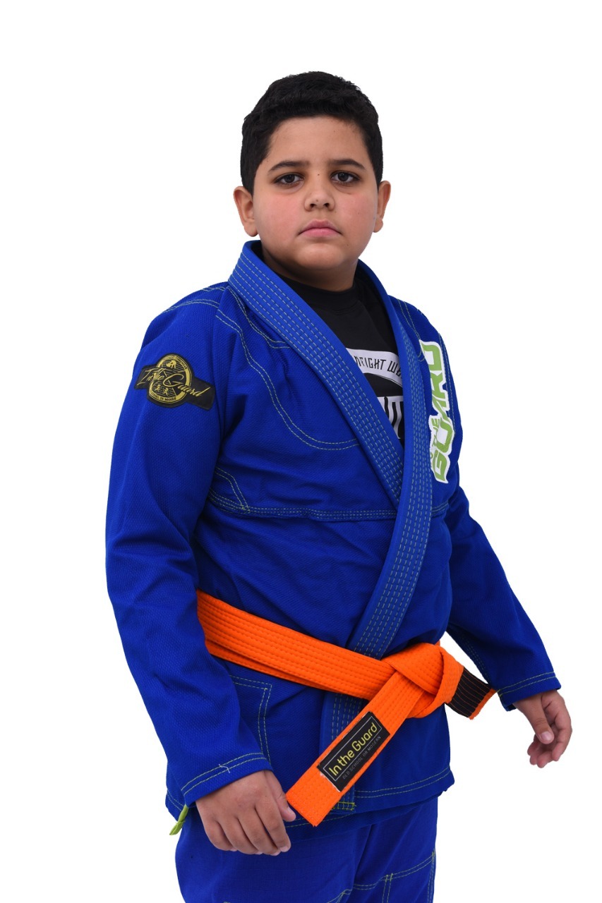 Kimono Infantil Green Azul
