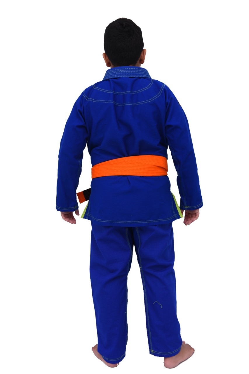 Kimono Infantil Green Azul