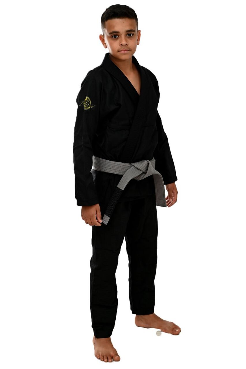 Kimono Infantil In The Guard New Preto