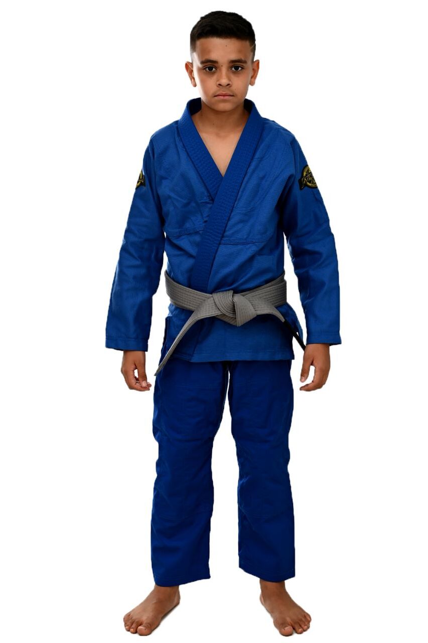 Kimono Infantil In The Guard New Azul