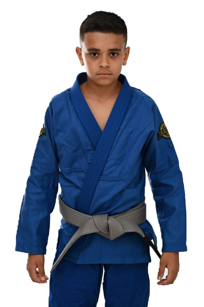 Kimono Infantil In The Guard New Azul