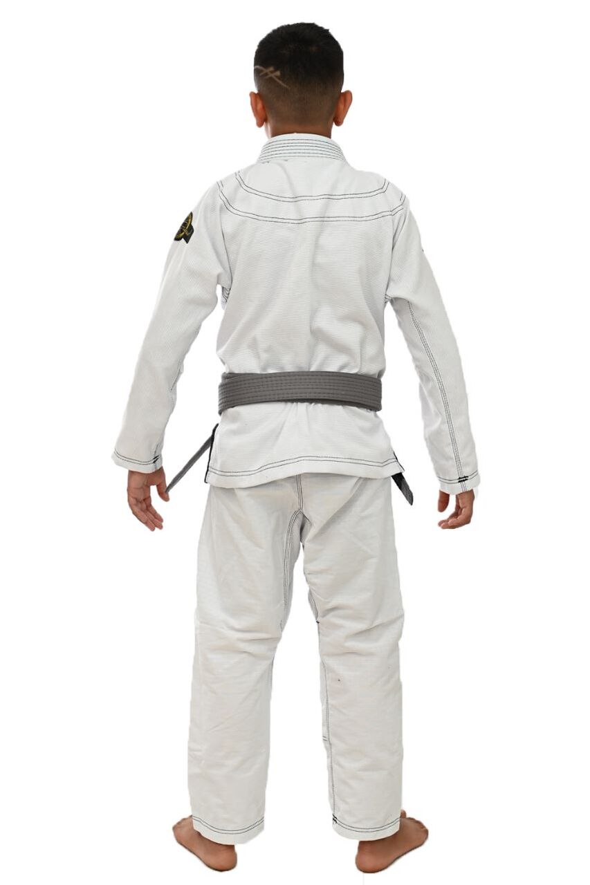 Kimono Infantil In The Guard New Branco